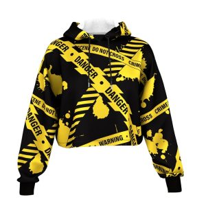 Sublimation Cropped Hoodie